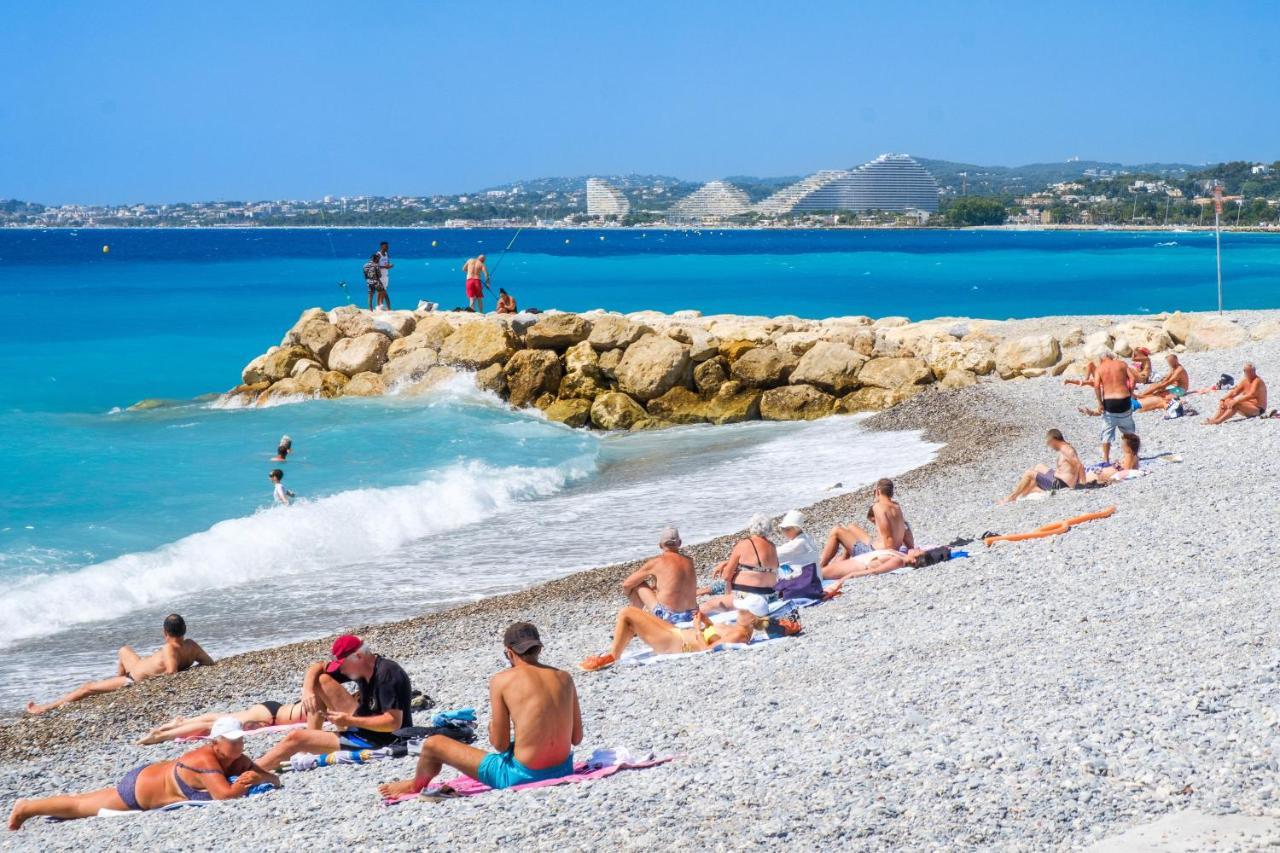 Studio En Bord De Mer Cagnes-sur-Mer Zewnętrze zdjęcie